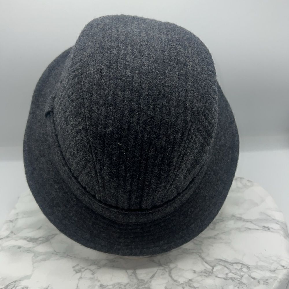 PENDLETON Grey Wool Bucket Hat-L - Picture 2 of 6